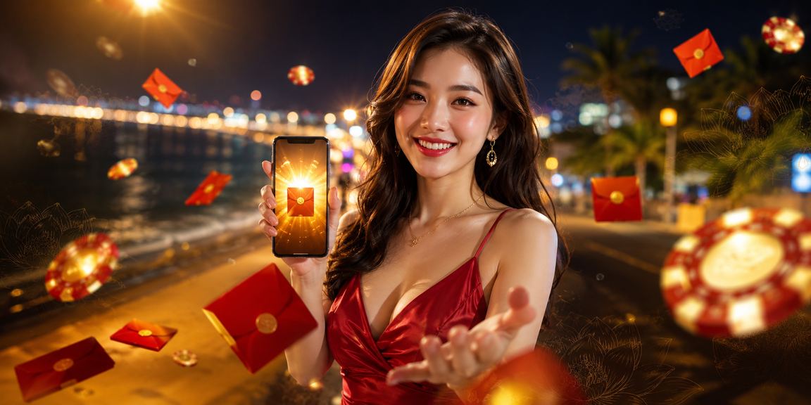 Nhận phong bao tiền thưởng trong không khí lễ hội tại Phan Thiết